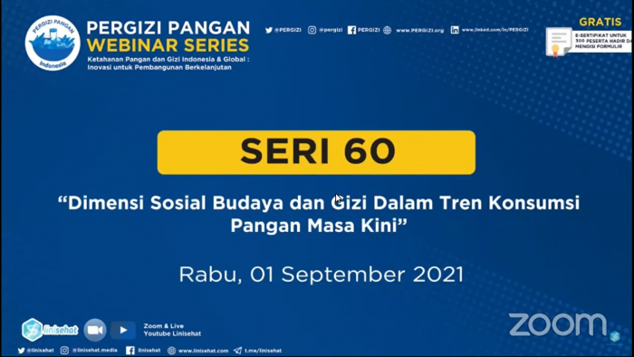webinar PERGIZI PANGAN seri ke-60